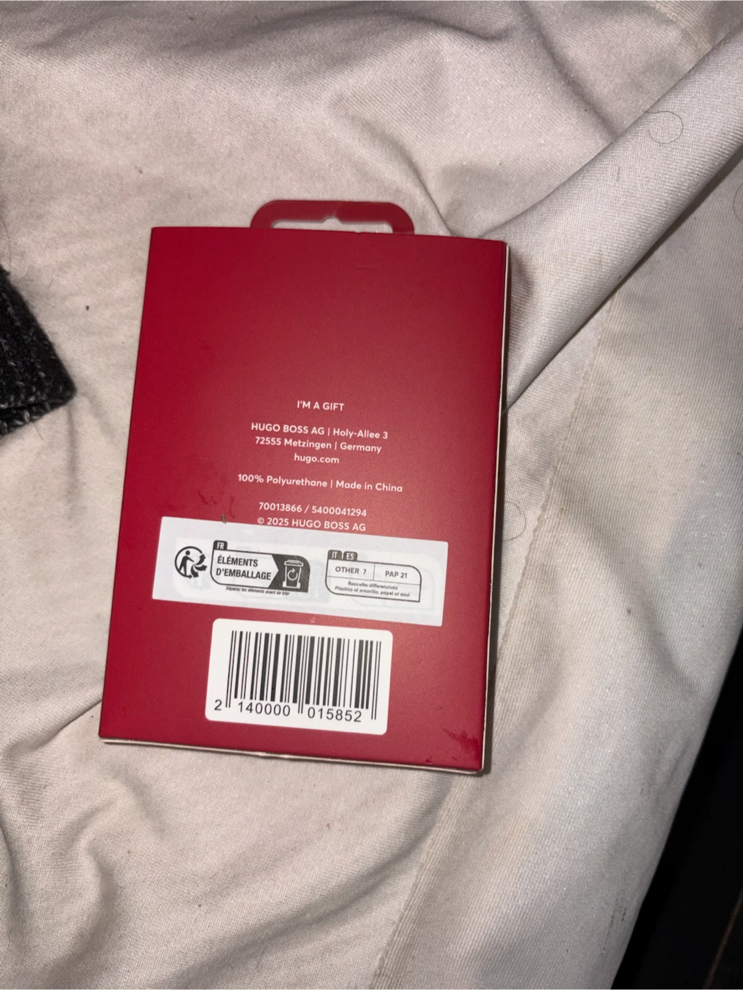 Hugo Boss Polyurethane Phone Case