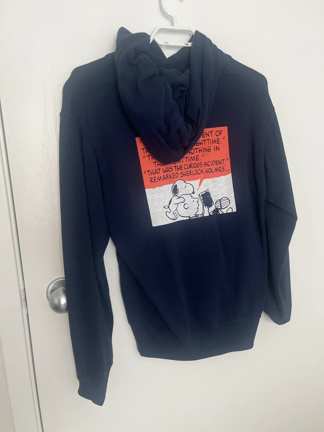 Uniclo Navy Peanuts Hoodie - photo 2