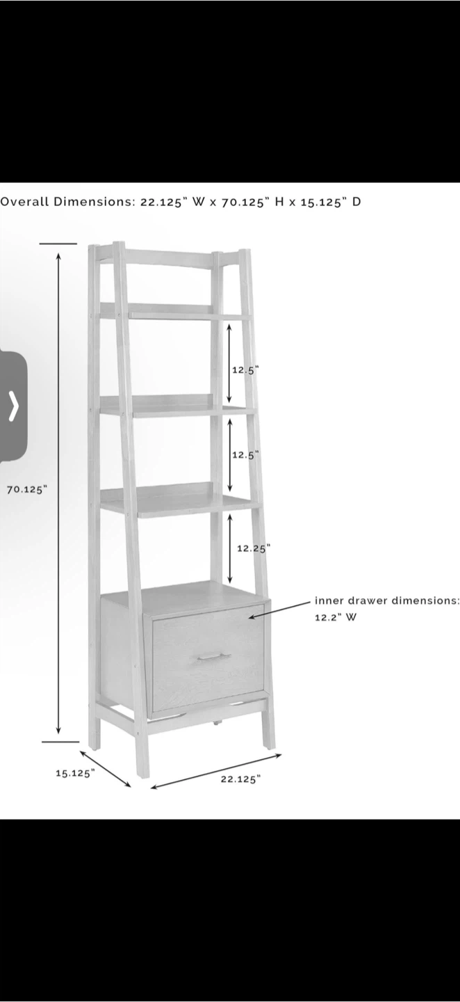 Crosley Furniture Landon Bookshelf - photo 3