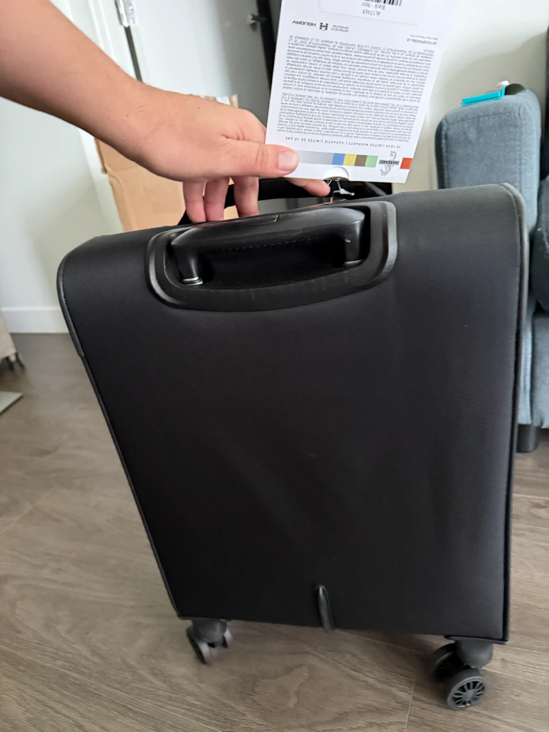Atlantic Artisan III Collection Black Carry-On Spinner Luggage - photo 5