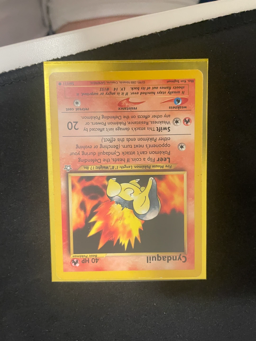 Pokemon Card - Cyndaquil LV. 14 #155