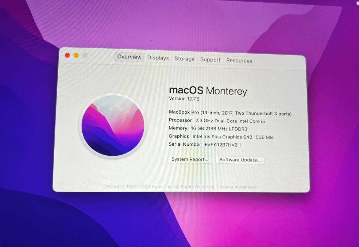 Apple MacBook Pro 13-inch (2017) 2.3 GHz Intel Core i5 - photo 3