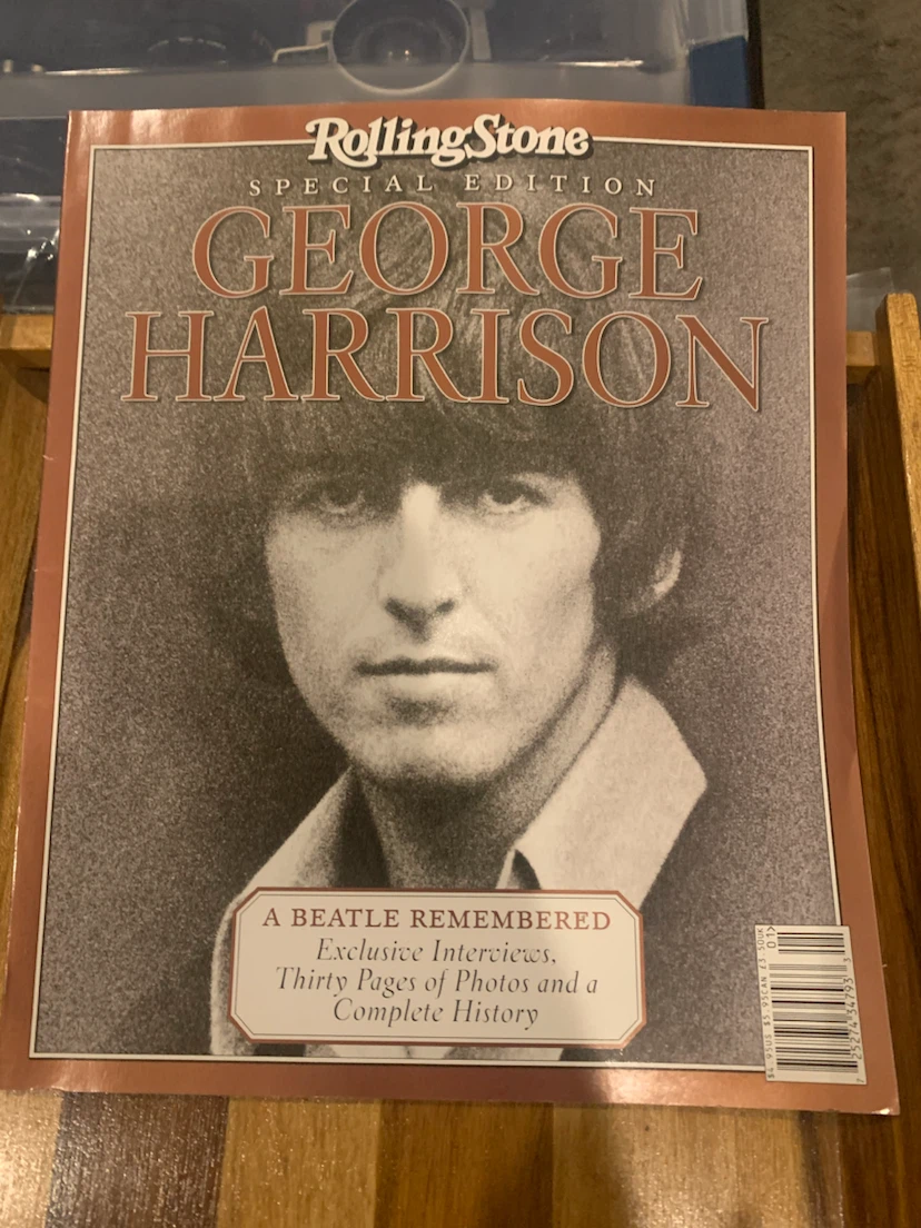 Rolling Stone Special BEATLES George Harrison Tribute Magazine