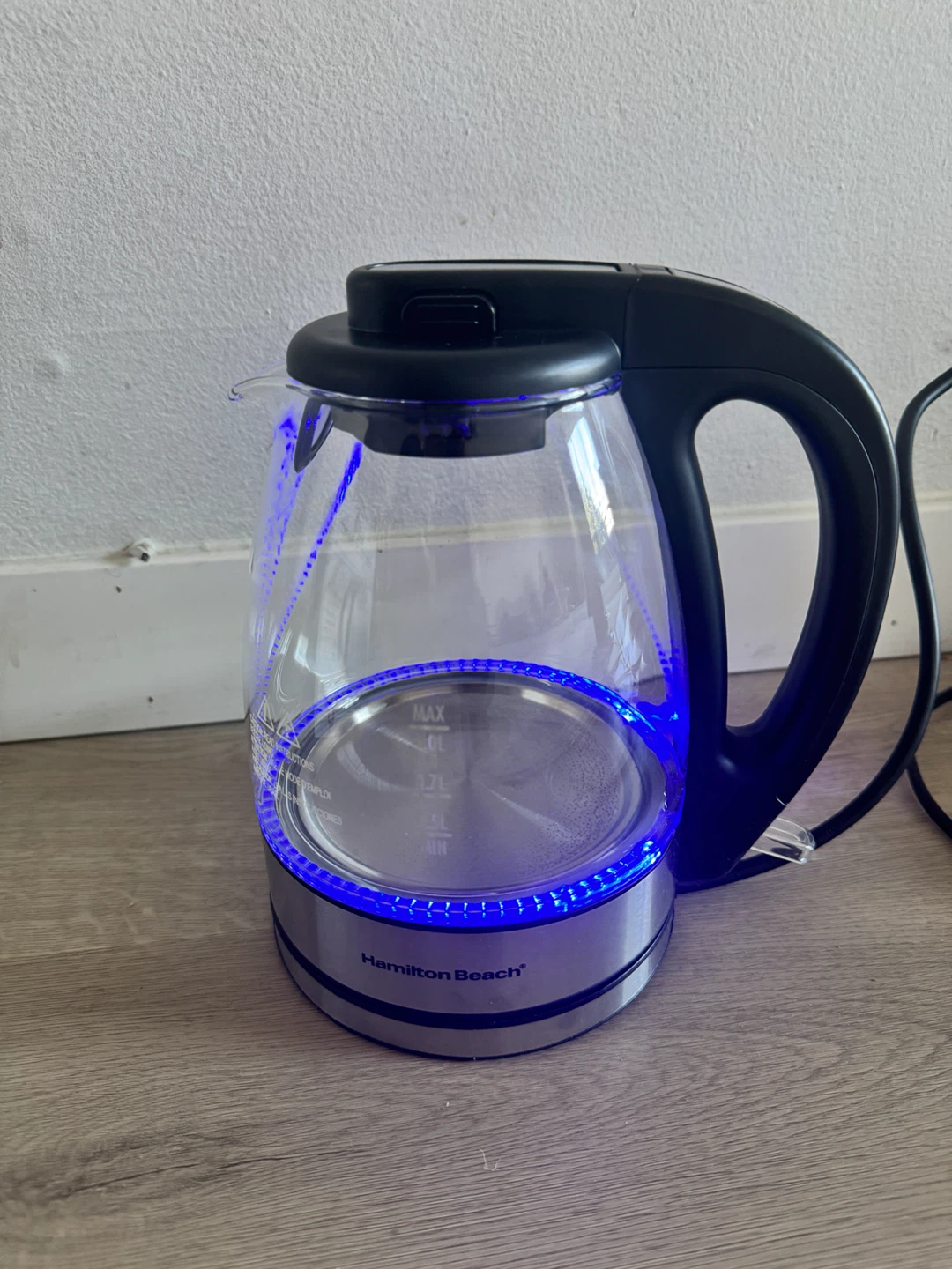 Hamilton Beach 1L Electric Glass Kettle - photo 4