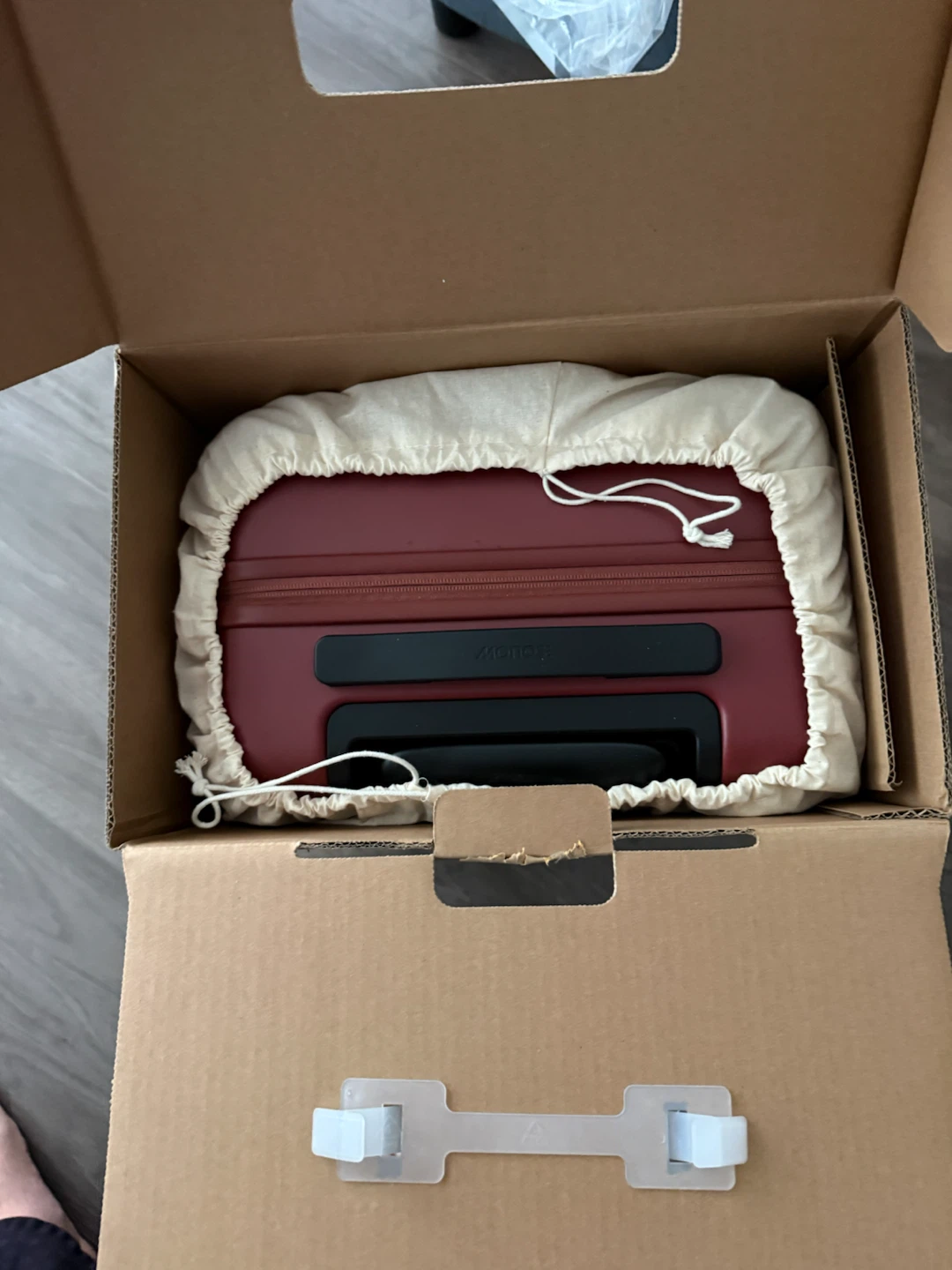 Monos Carry-On Luggage - Burgundy - photo 3