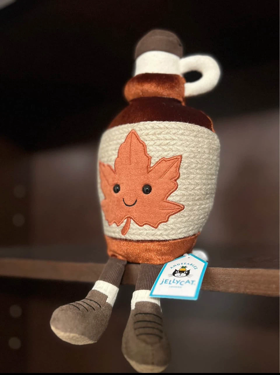Jellycat Maple Syrup Plushie — Canada exclusive