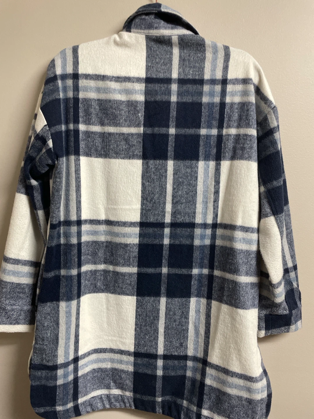 Banana Republic Plaid Flannel Shirt Jacket - Size S/P - photo 3