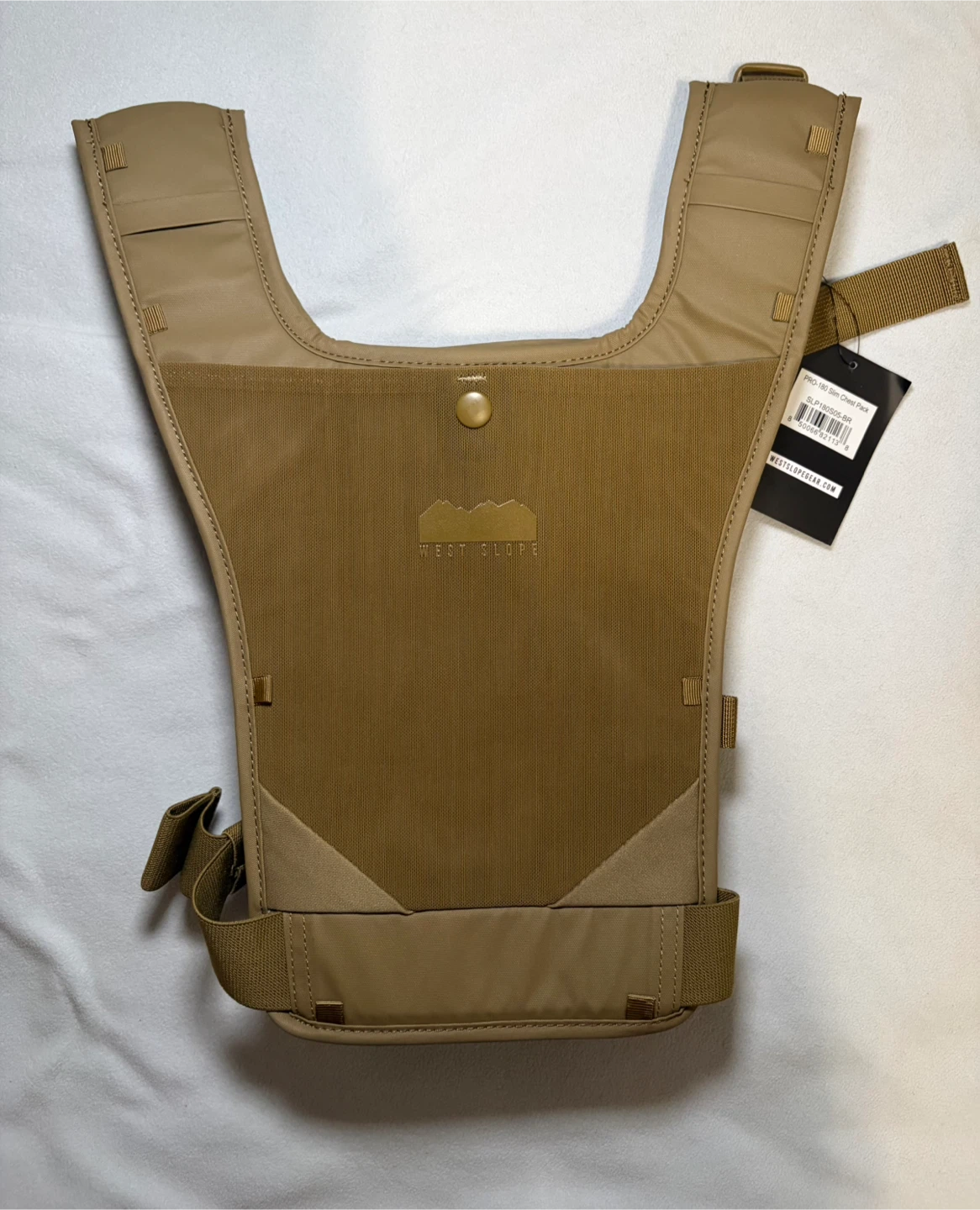 West Slope Gear Pro-180 Slim Chest Pack Coyote Brown Outdoors - photo 2