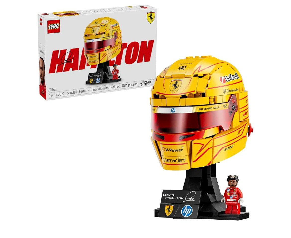 LEGO Scuderia Ferrari HP Lewis Hamilton Helmet Set - photo 5