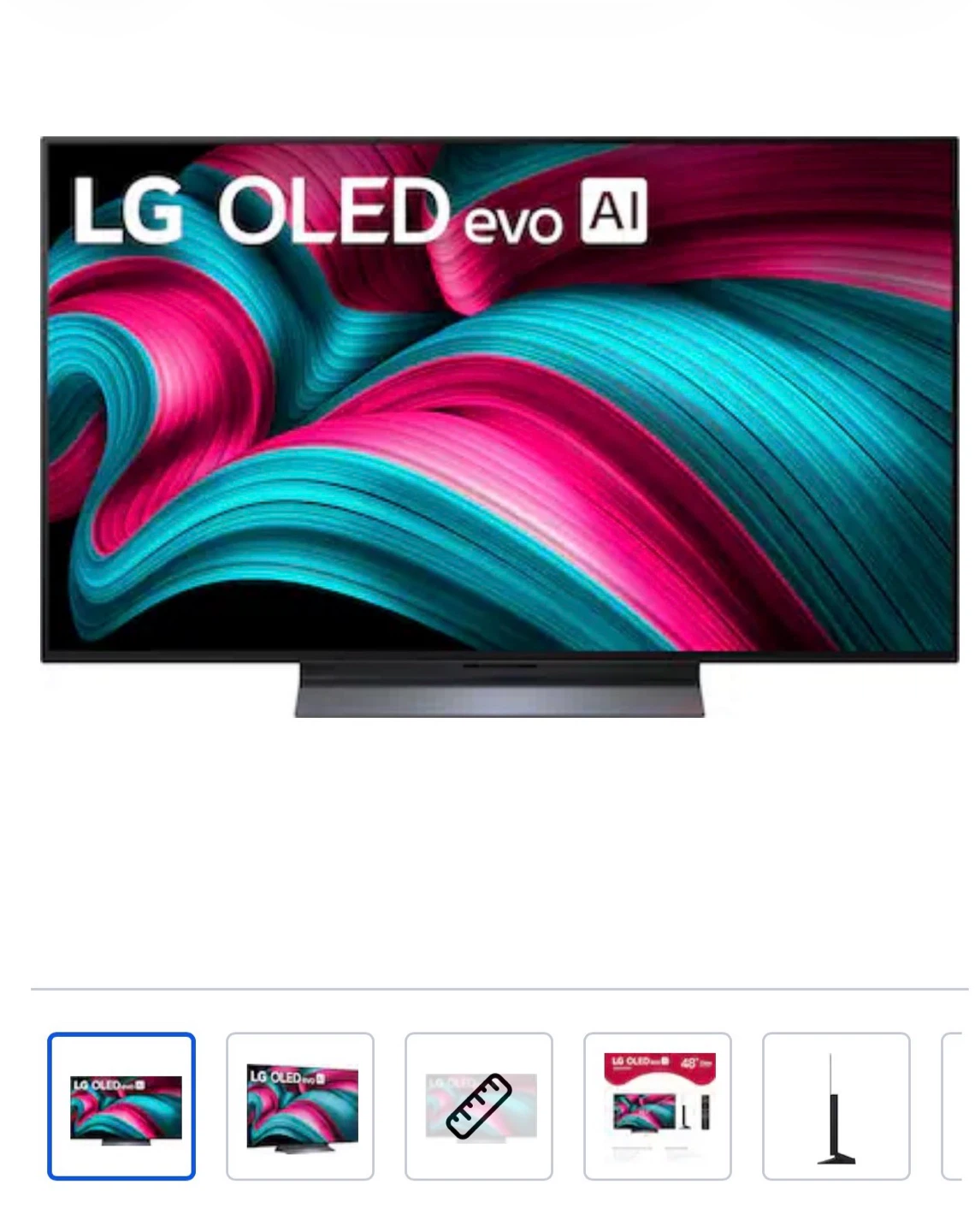 LG OLED evo AI 48" Class 4K UHD Smart TV