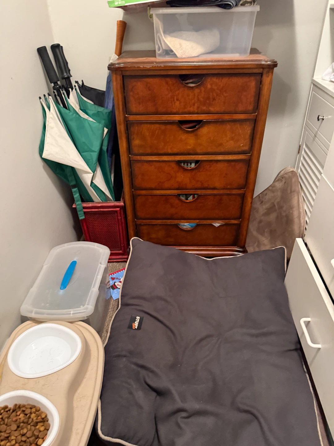 Wooden Dresser with Drawers