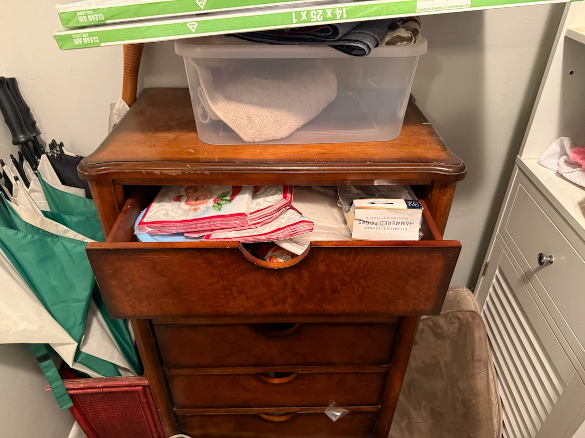 Wooden Dresser with Drawers - photo 2