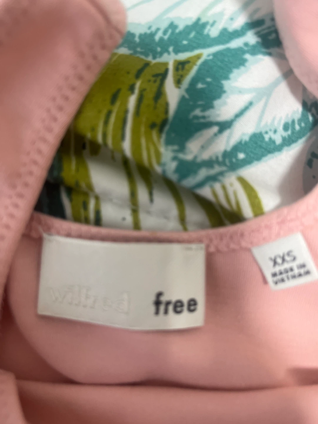 Wilfred Free Pink Bodysuit XXS - photo 2