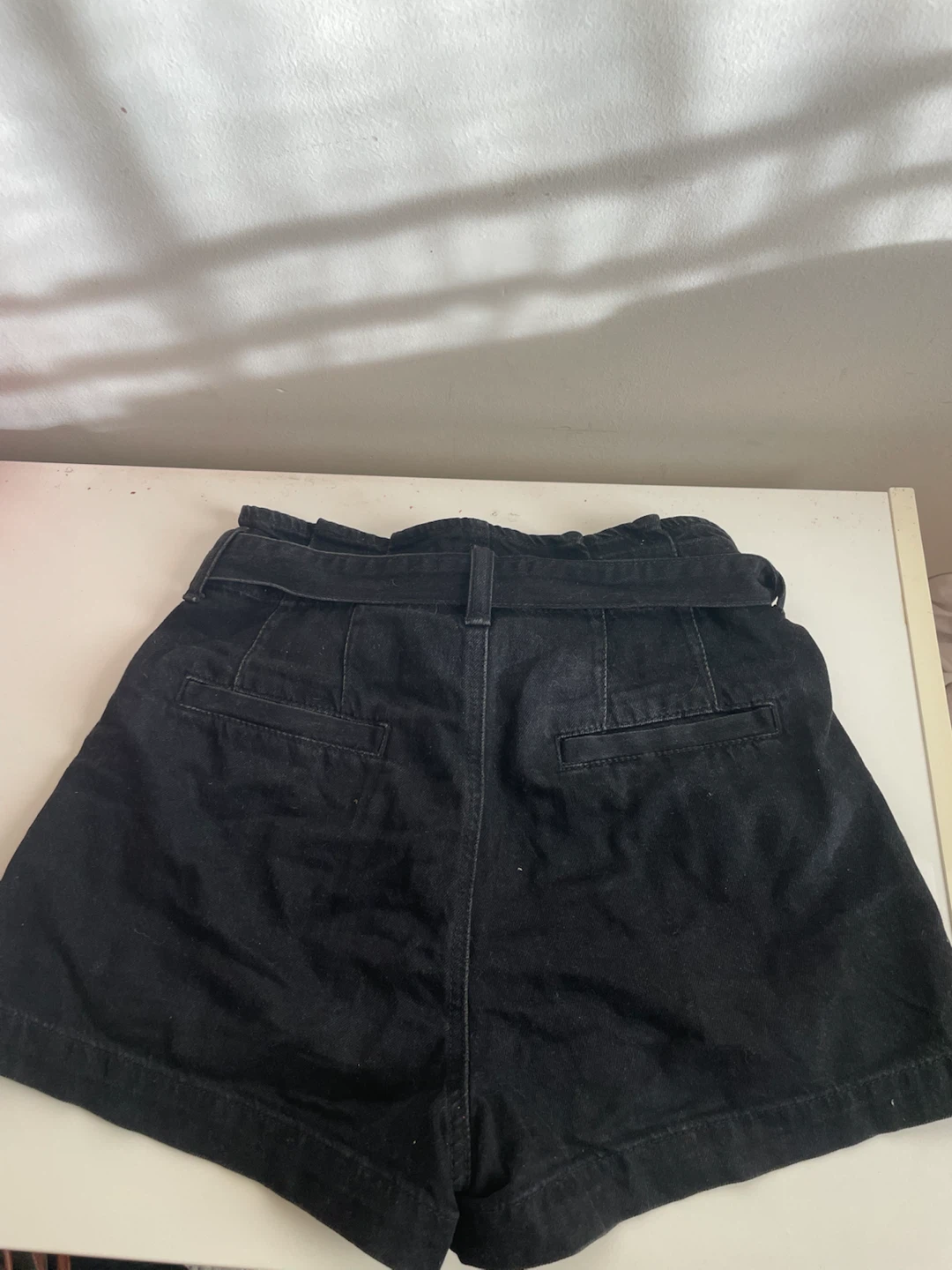 American Eagle Black Denim Shorts - photo 2