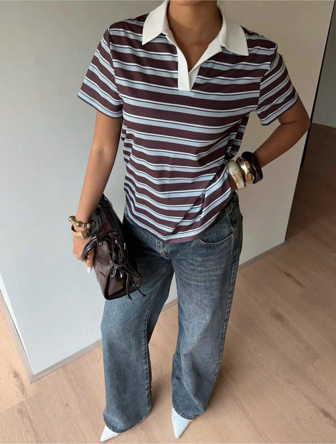 Striped Polo Shirt - photo 2