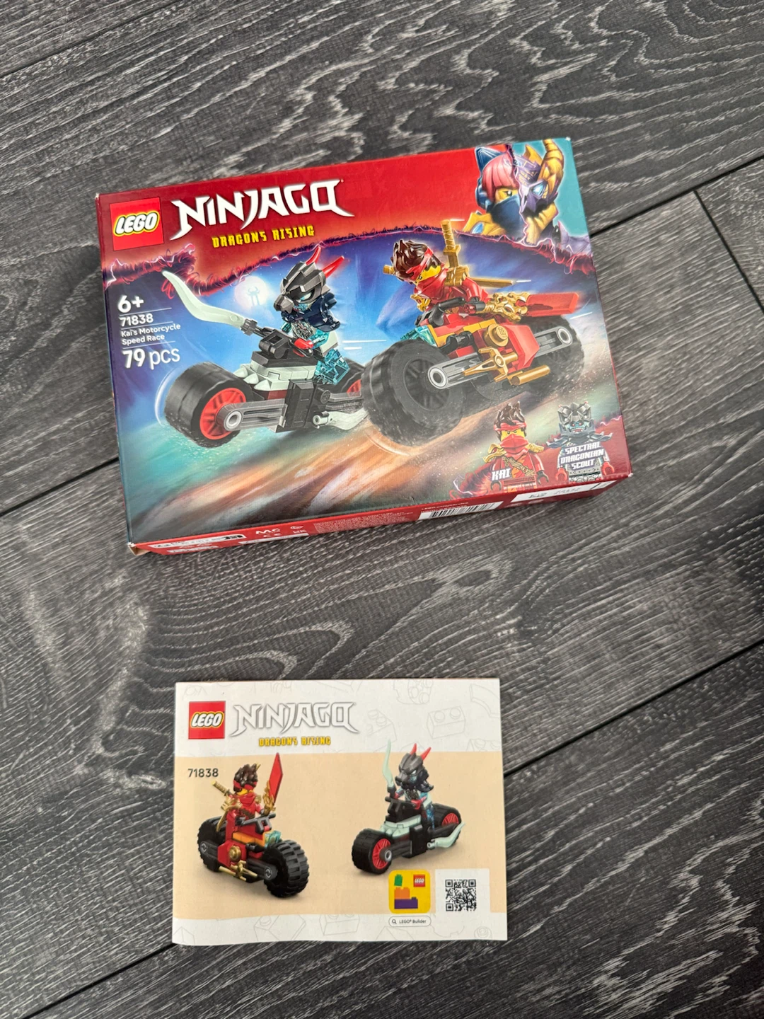 Lego ninjago set 71838 Kai’s motorcycle speed race - photo 4