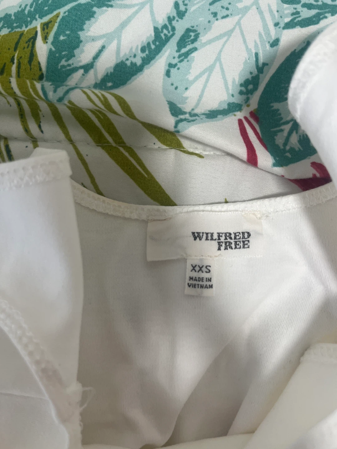 Wilfred Free White Tank Bodysuit - photo 2