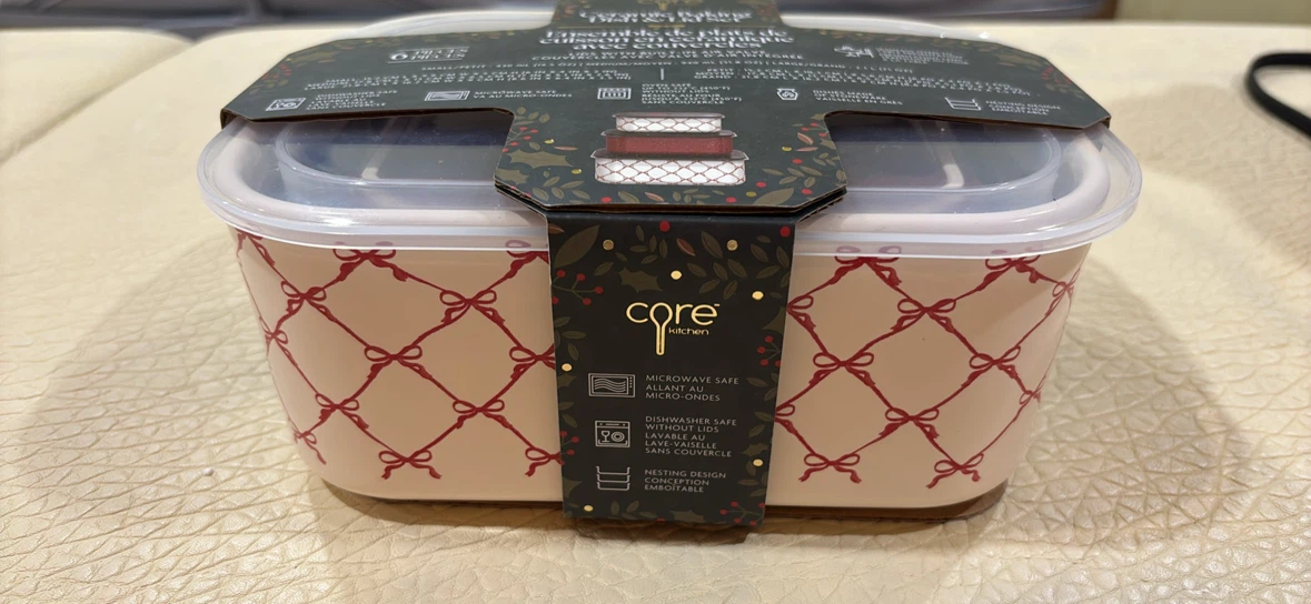 Core Kitchen Ceramic Baking Dish & Lid Set - 6 Pieces - photo 2