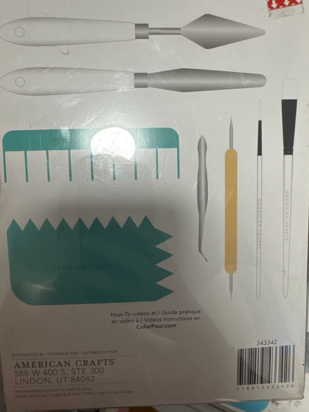 American Crafts Color Pour Tools Assorted Kit - photo 2