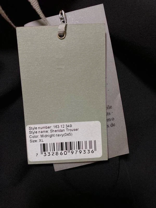 Hunkydory Midnight Navy Pants – Size XL - photo 2