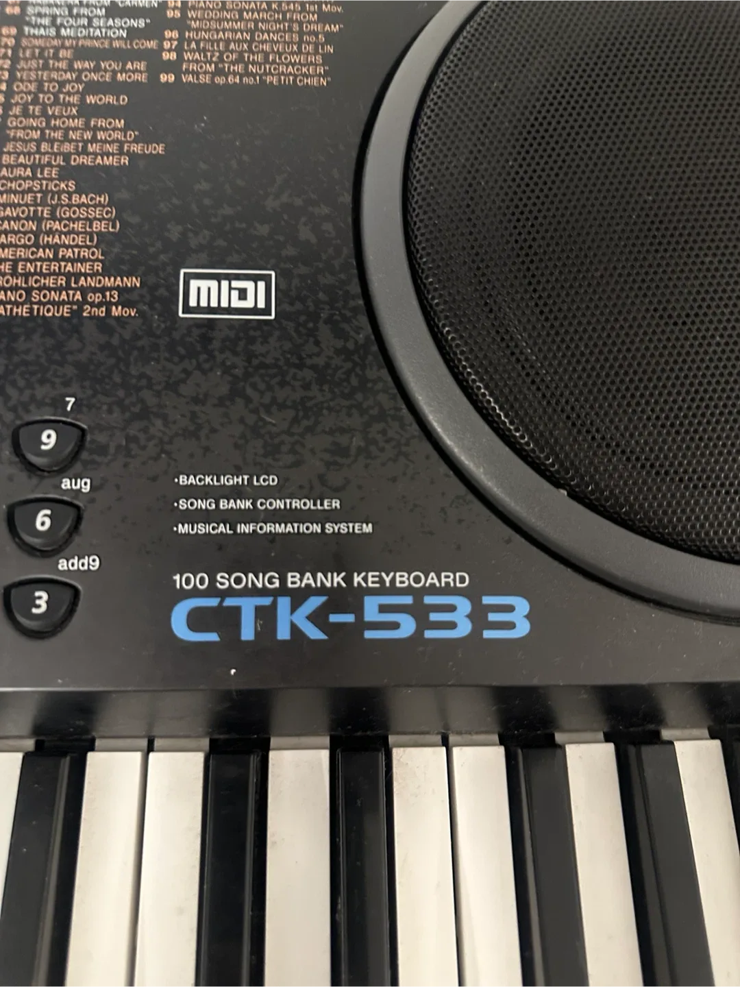 Casio CTK-533  Keyboard - photo 3
