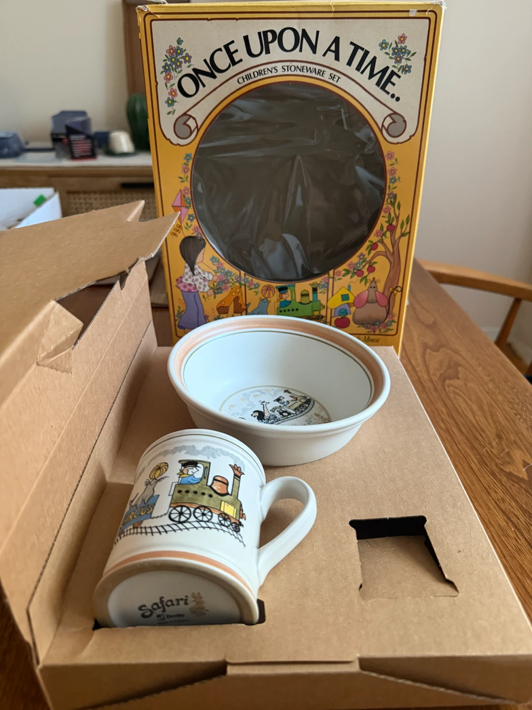 Denby Fine Stoneware Children's Plate, Mug & Bowl Set - photo 3