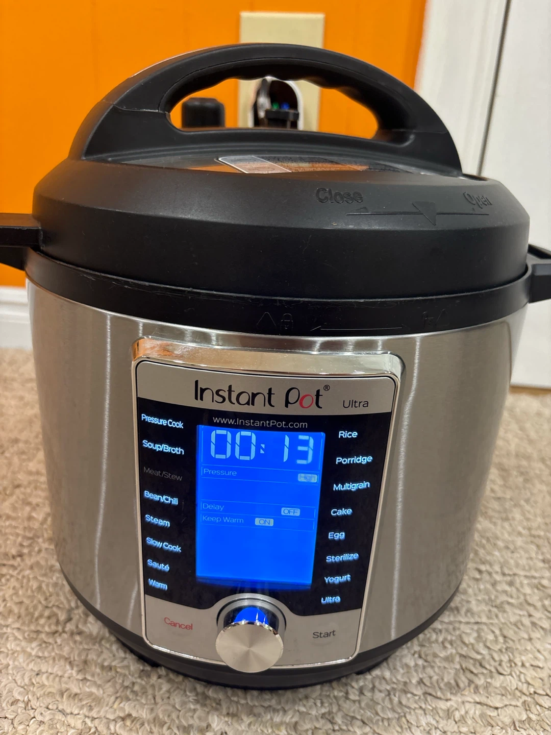 Instant Pot Ultra Electric Pressure Cooker