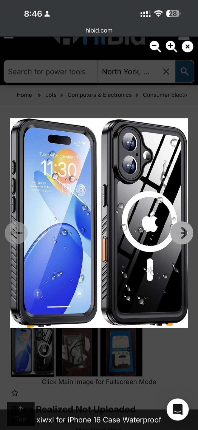 Waterproof Case for iPhone 16