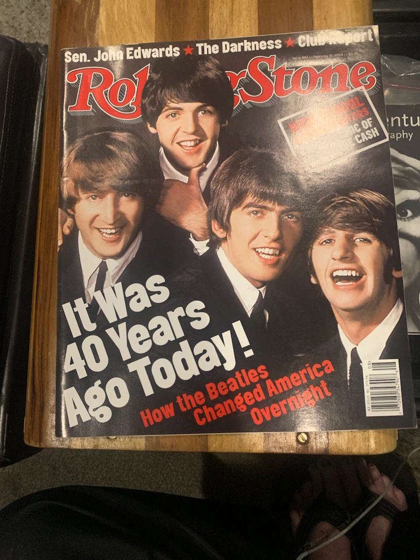 Rolling Stone - The Beatles "Beatlemania!" Feb 19, 2004