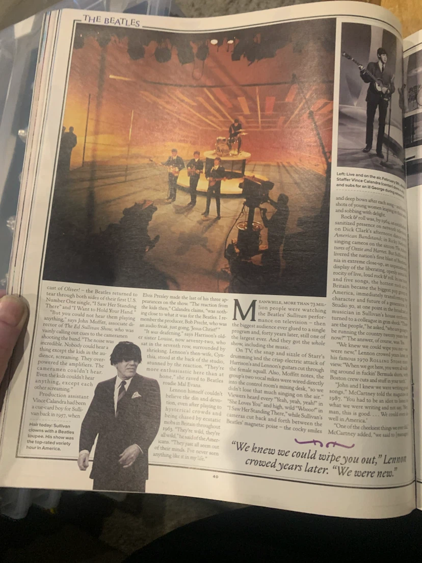 Rolling Stone - The Beatles "Beatlemania!" Feb 19, 2004 - photo 4