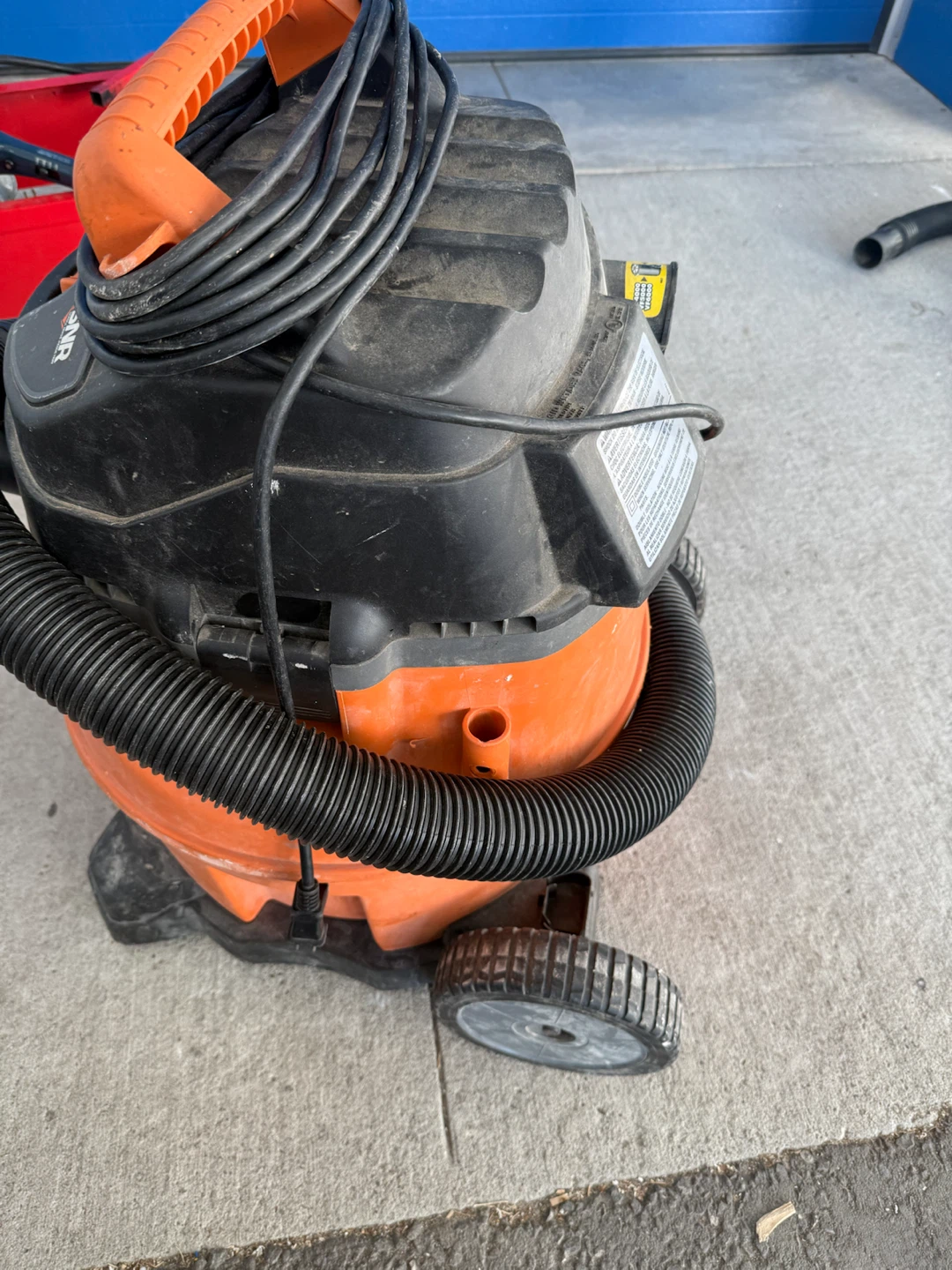RIDGID 16 Gallon Wet/Dry Shop Vac