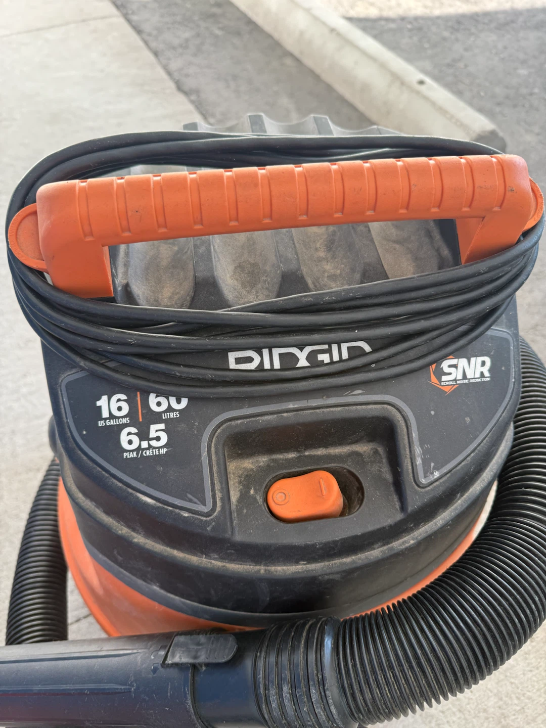 RIDGID 16 Gallon Wet/Dry Shop Vac - photo 3