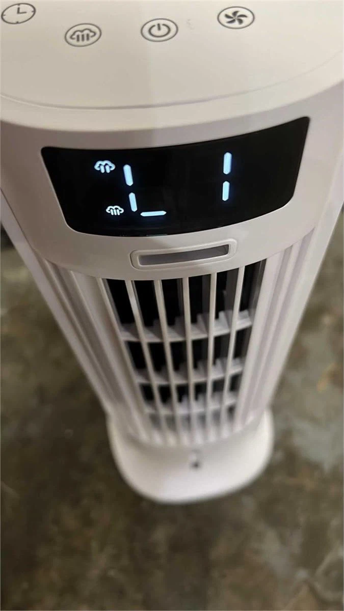 White Portable Air Cooler with Remote - photo 2