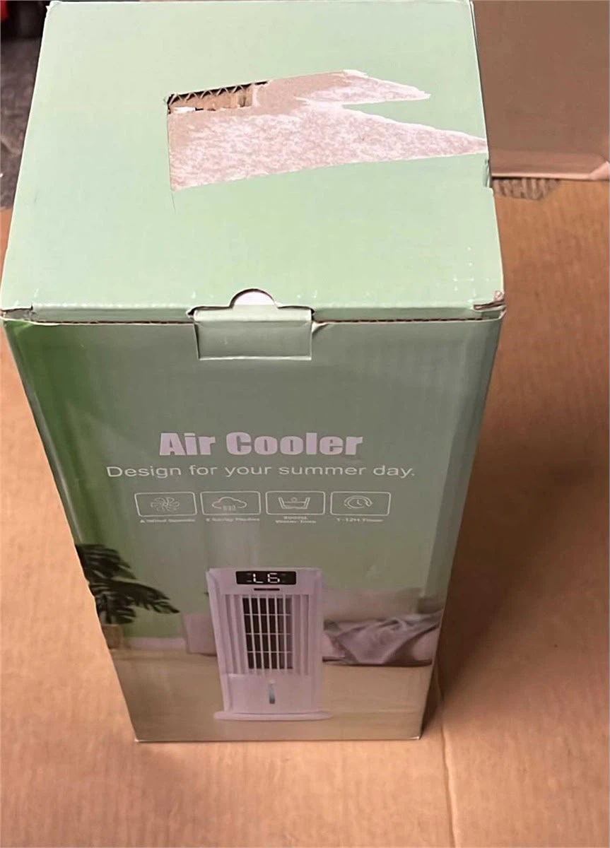 White Portable Air Cooler with Remote - photo 5