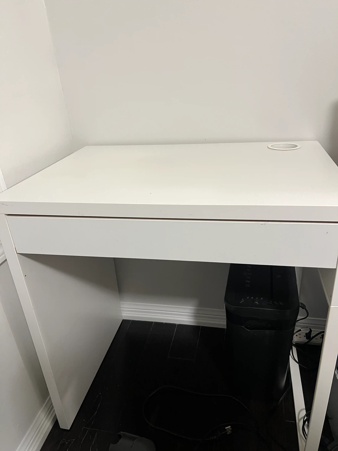 Ikea Mickey - White Desk with Drawer - photo 2