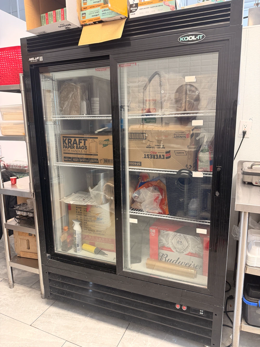 Kool it - Two door sliding refrigerator - photo 3