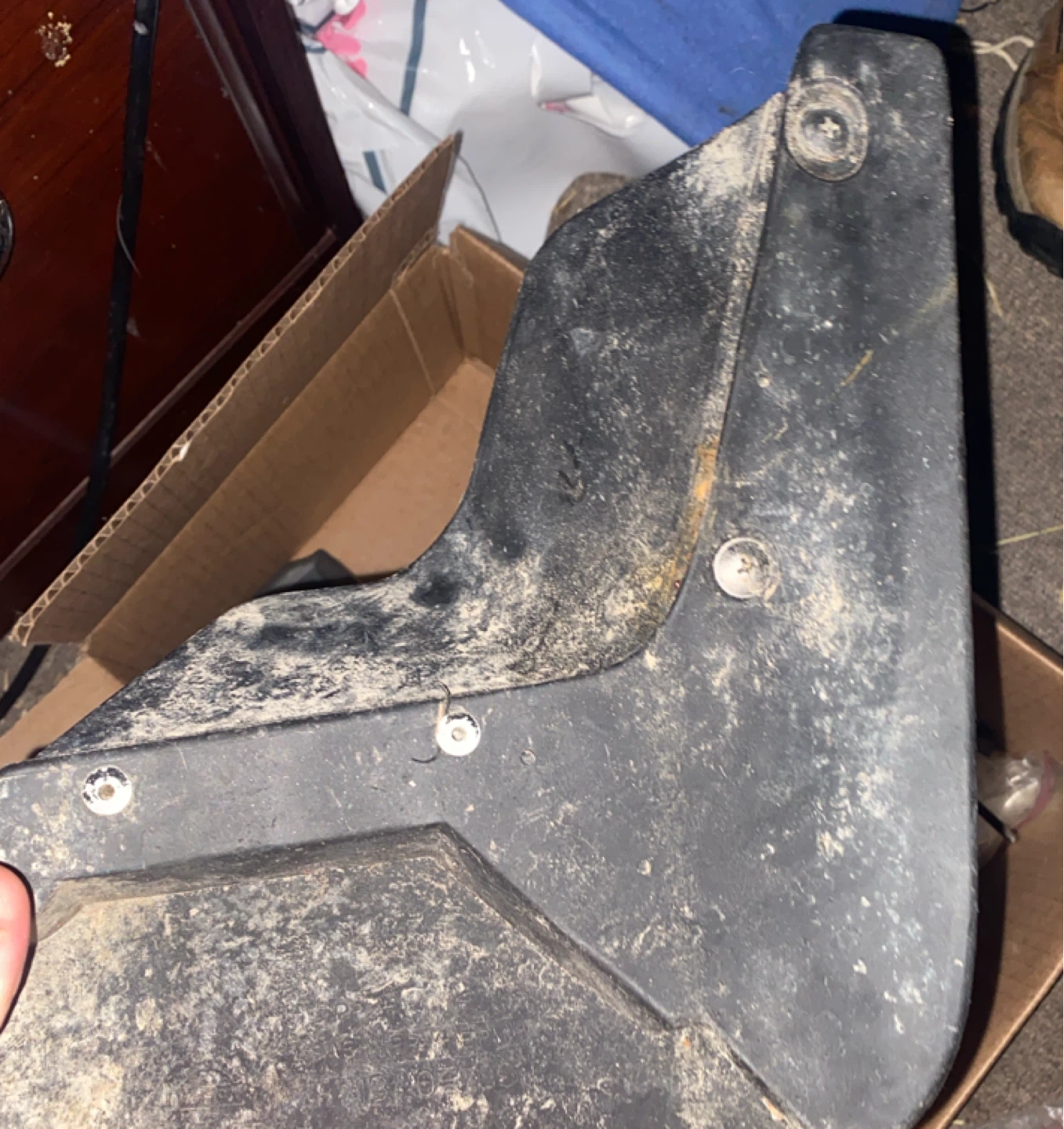 Used Black Mud Flap - photo 2