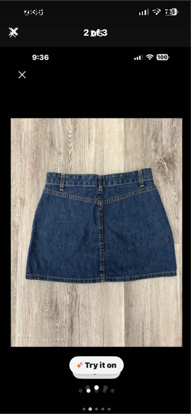 Levi's Denim Skirt - photo 2