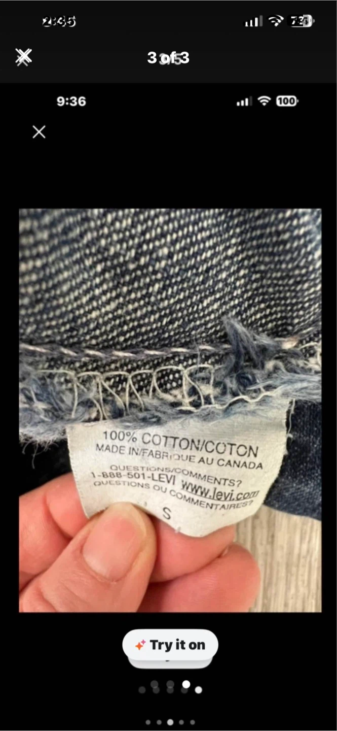 Levi's Denim Skirt - photo 3
