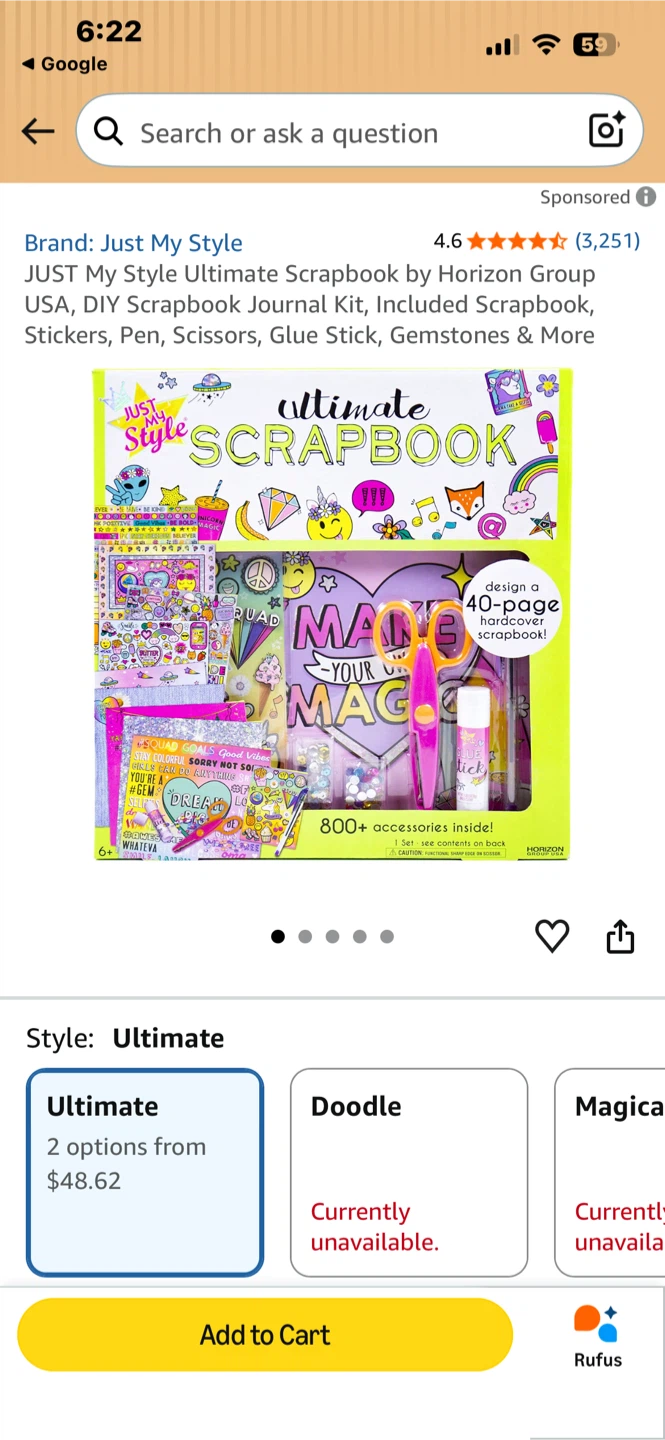 Just My Style Ultimate Scrapbook Kit - photo 4