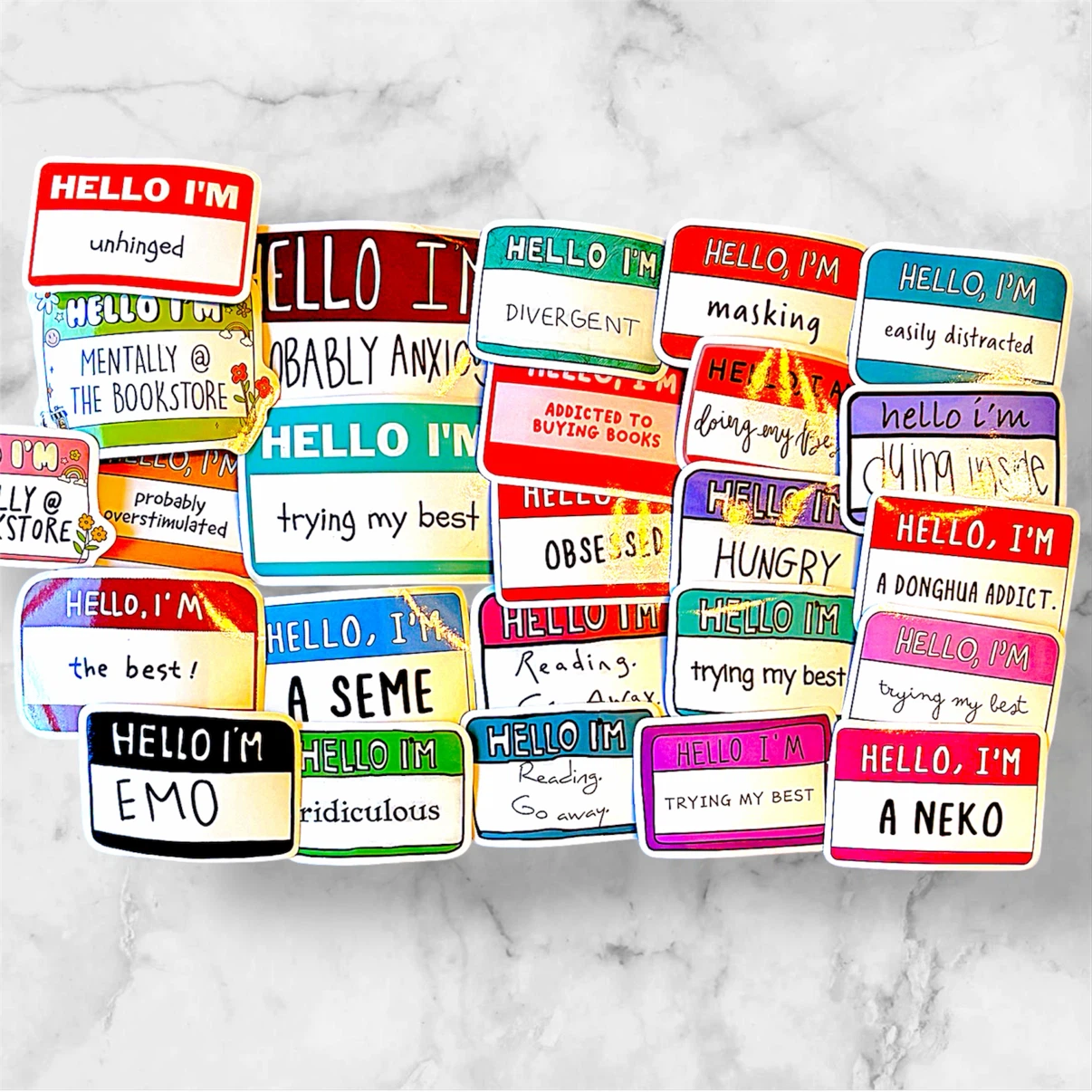 Hello I'm a Sticker Pack