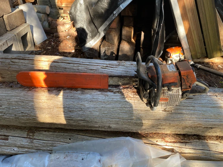 STIHL 066 Chainsaw with Bar Cover