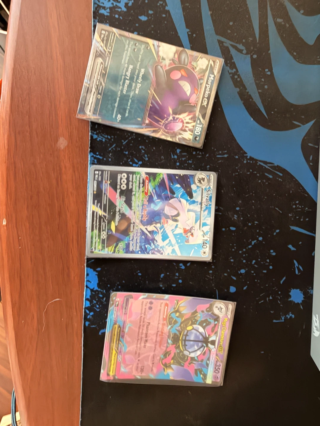 Pokemon TCG Cards - Morpeko ex, Silvally, Mega Chandelure