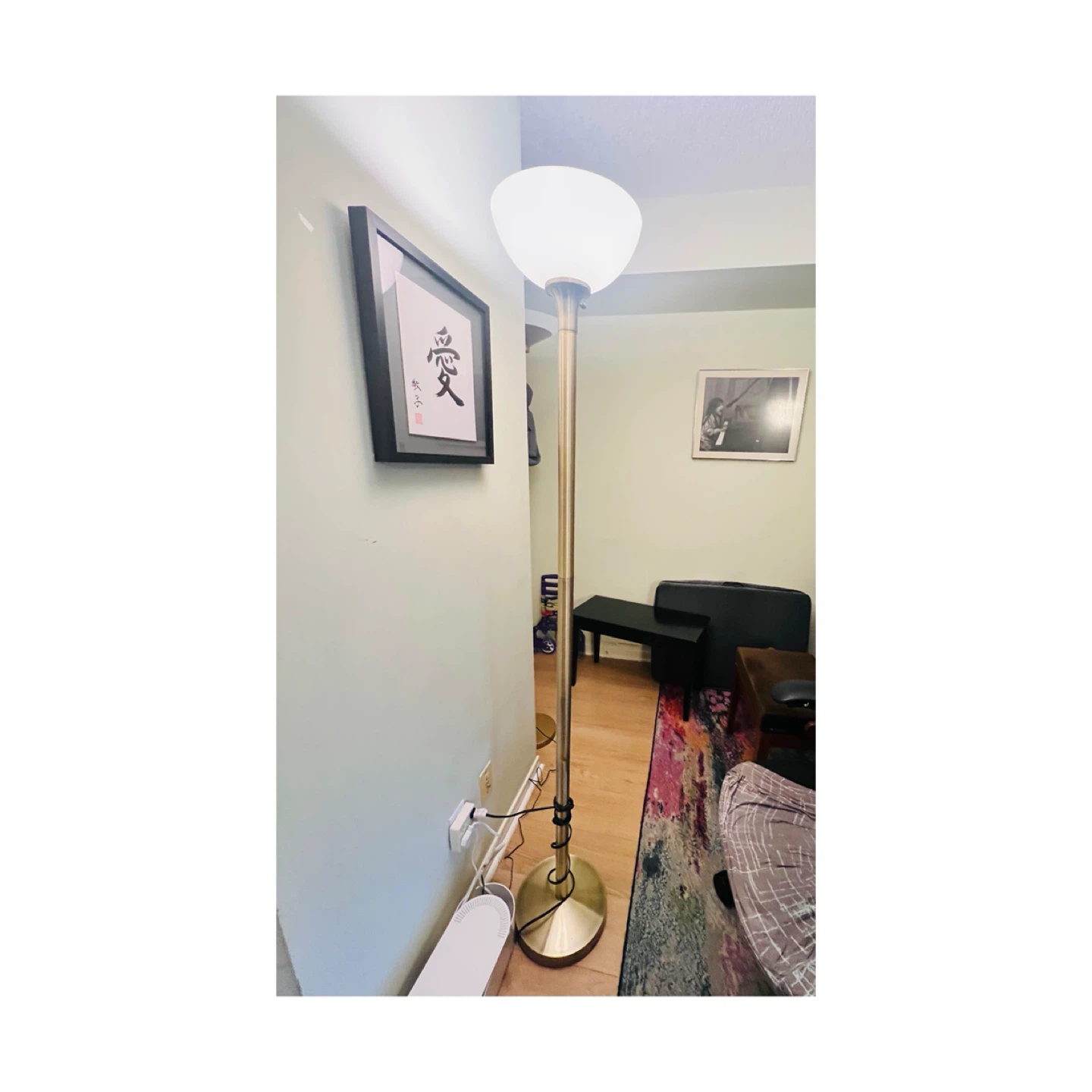 Brass Floor Lamp