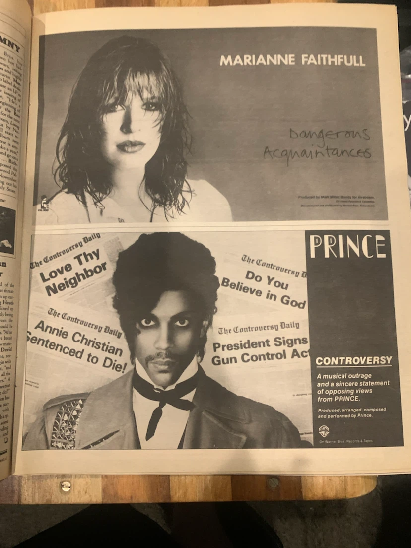 Rolling Stone Magazine - Keith Richards Cover Nov 12, 1981 - photo 4