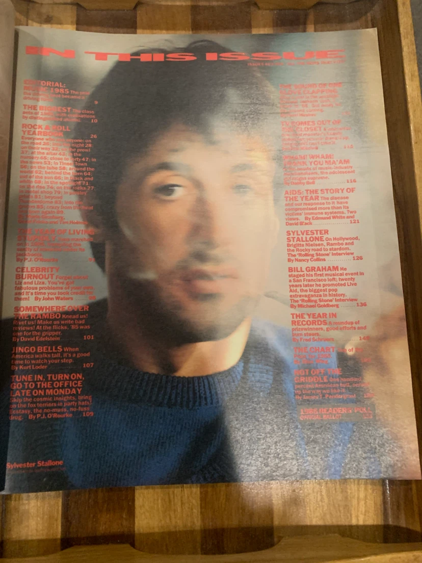 Rolling Stone 1985 Yearbook - photo 4