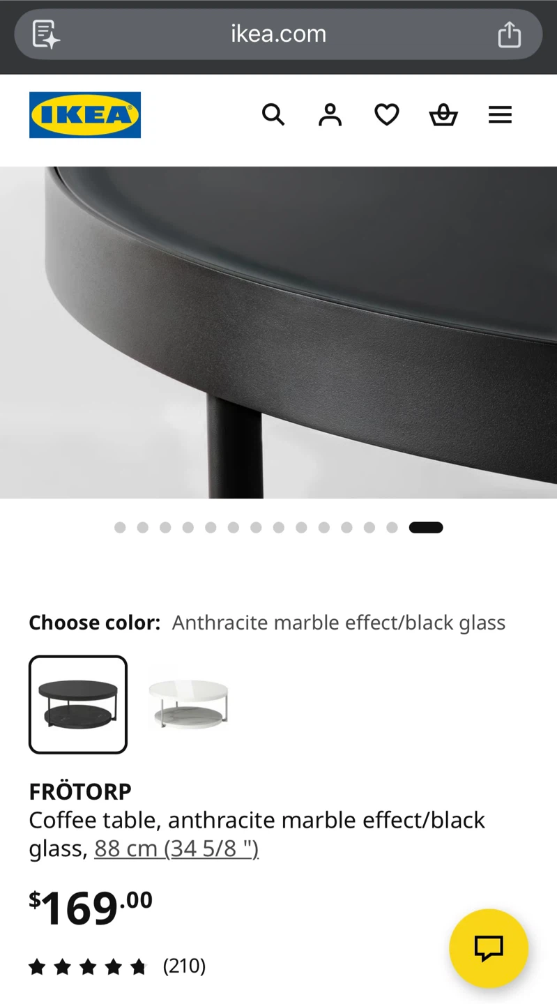 IKEA FRÖTORP Coffee Table - photo 3
