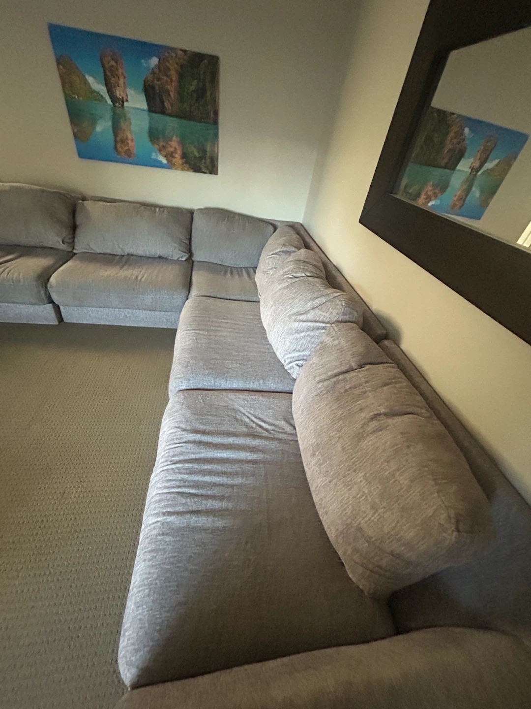 Grey Sectional Sofa