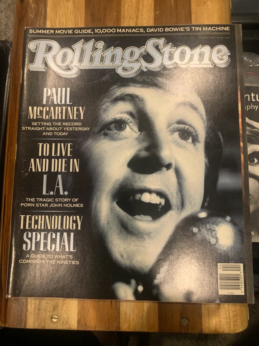 Rolling Stone Magazine - Paul McCartney Cover