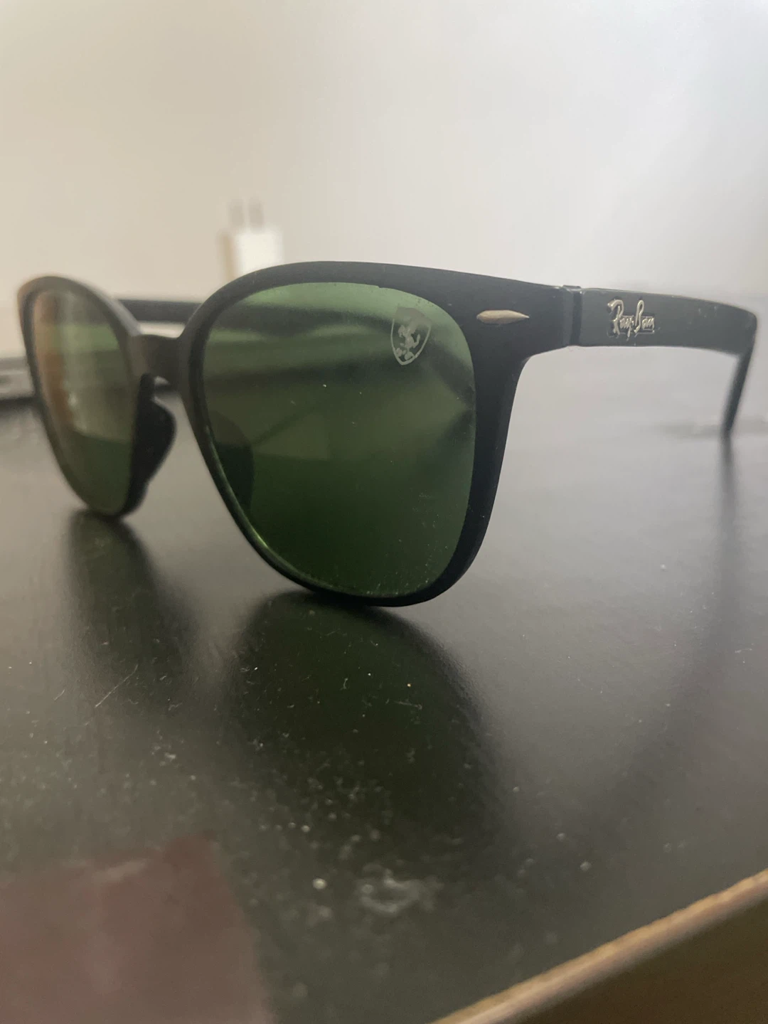 Ray-Ban Sunglasses with Ferrari Emblem